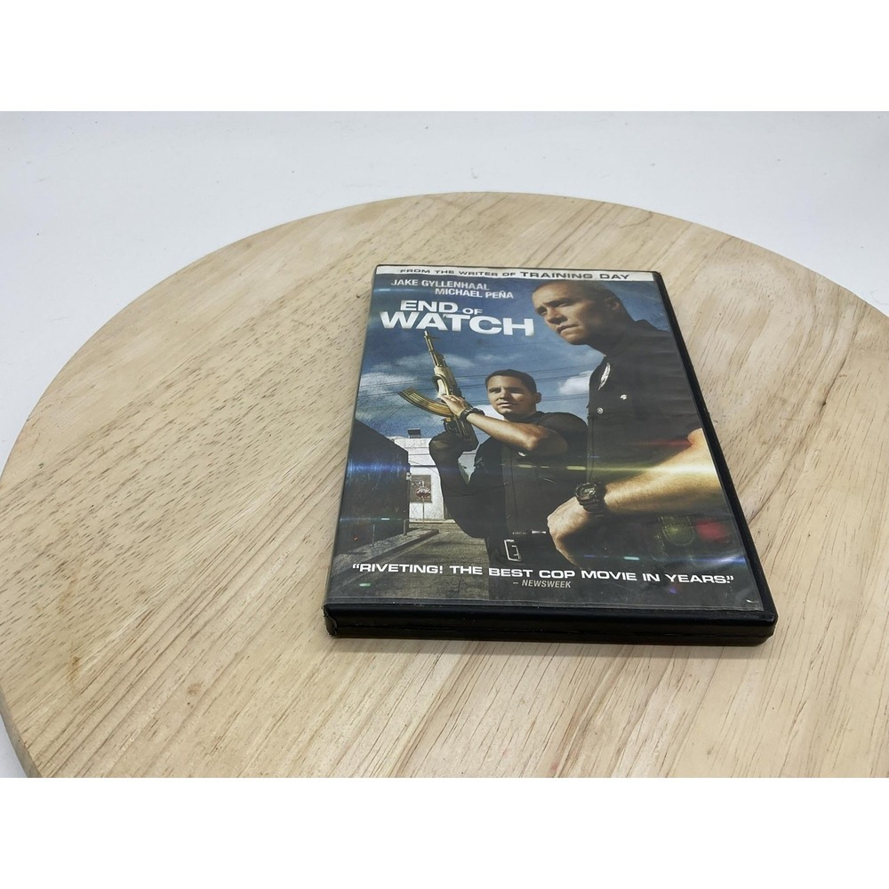 End Of Watch DVD 2012 Jake Gyllenhaal R Crime Drama‎ Widescreen Universal Movie